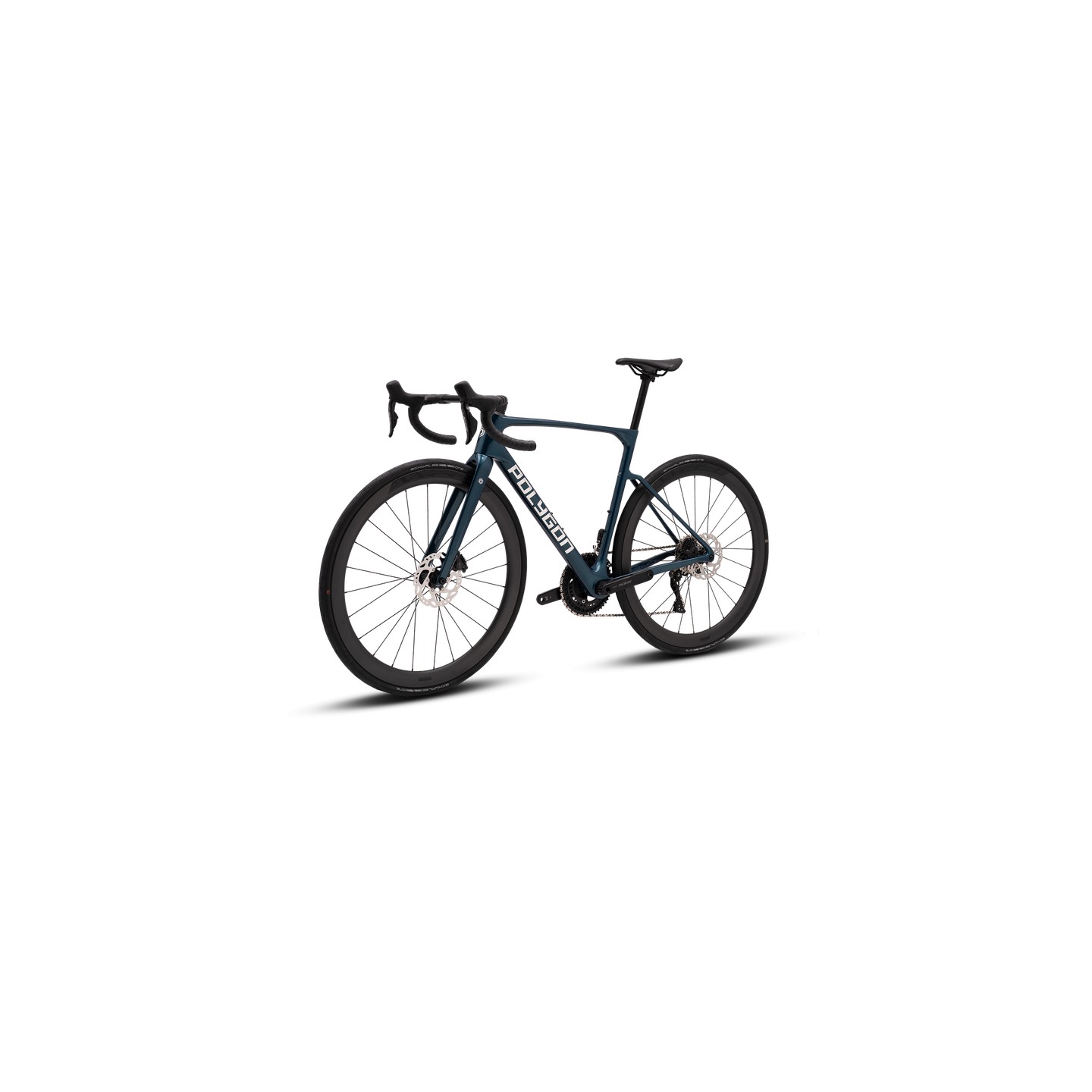Vélo De Route Endurance Polygon Strattos C7 DI2 Avec Shimano 105 DI2 12 Vitesses, Cadre Carbone ACX Et Roues Carbone WR4