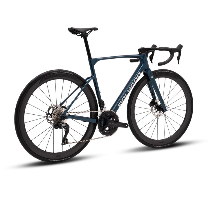 Vélo De Route Endurance Polygon Strattos C7 DI2 Avec Shimano 105 DI2 12 Vitesses, Cadre Carbone ACX Et Roues Carbone WR4