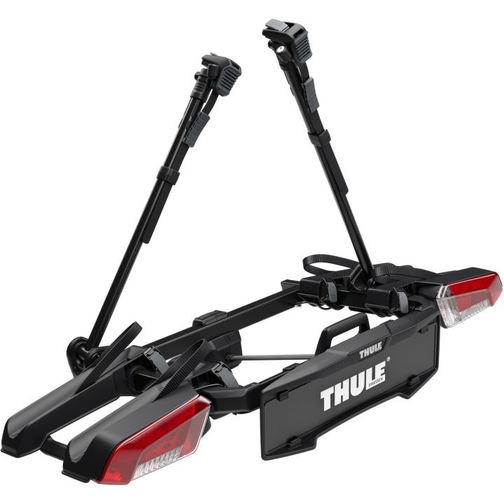 Porte-Vélos Attelage Thule Outpace 2 Vélos : Compact, Pliable, Installation Rapide, Accès Coffre Et Sécurité Optimale.