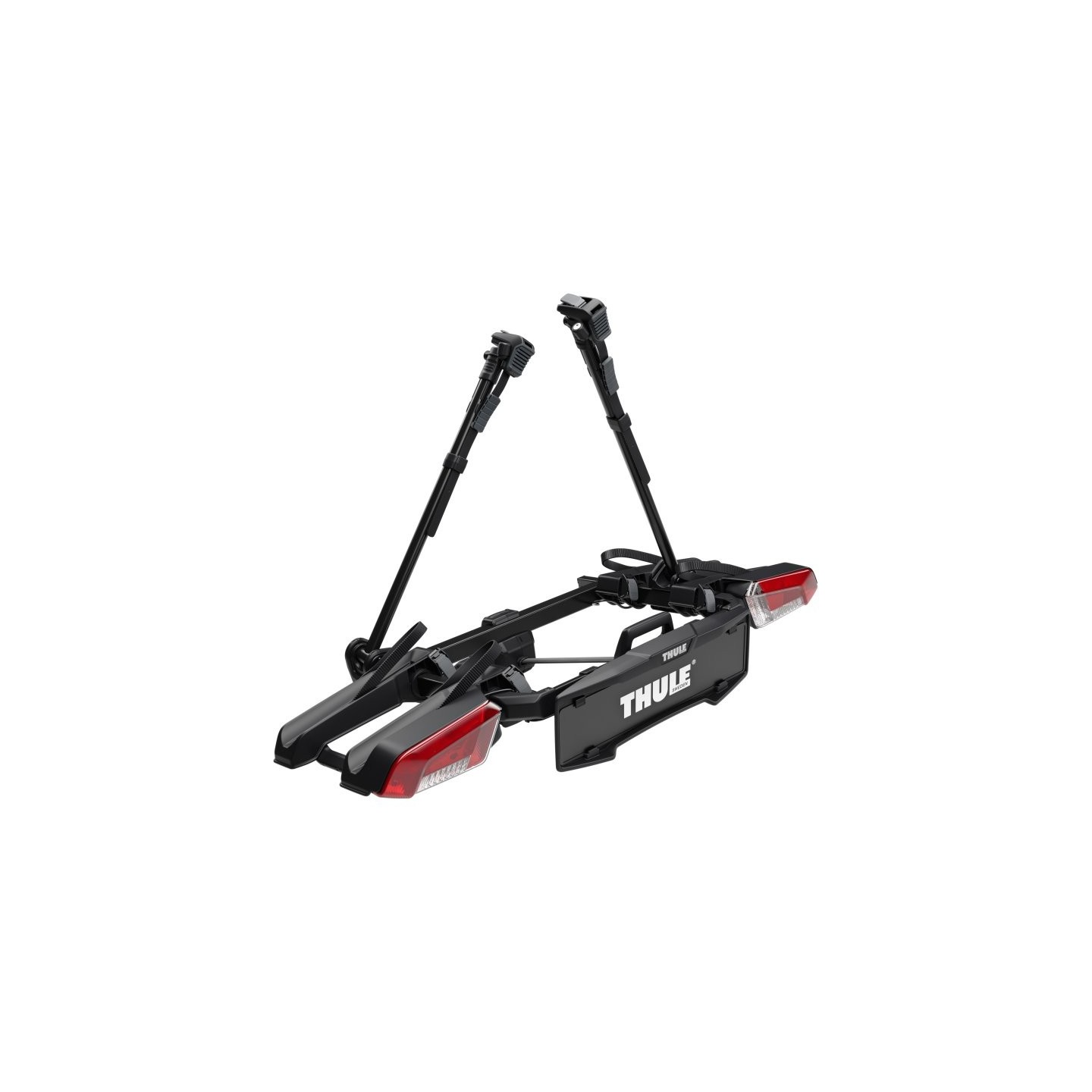 Porte-Vélos Attelage Thule Outpace 2 Vélos : Compact, Pliable, Installation Rapide, Accès Coffre Et Sécurité Optimale.
