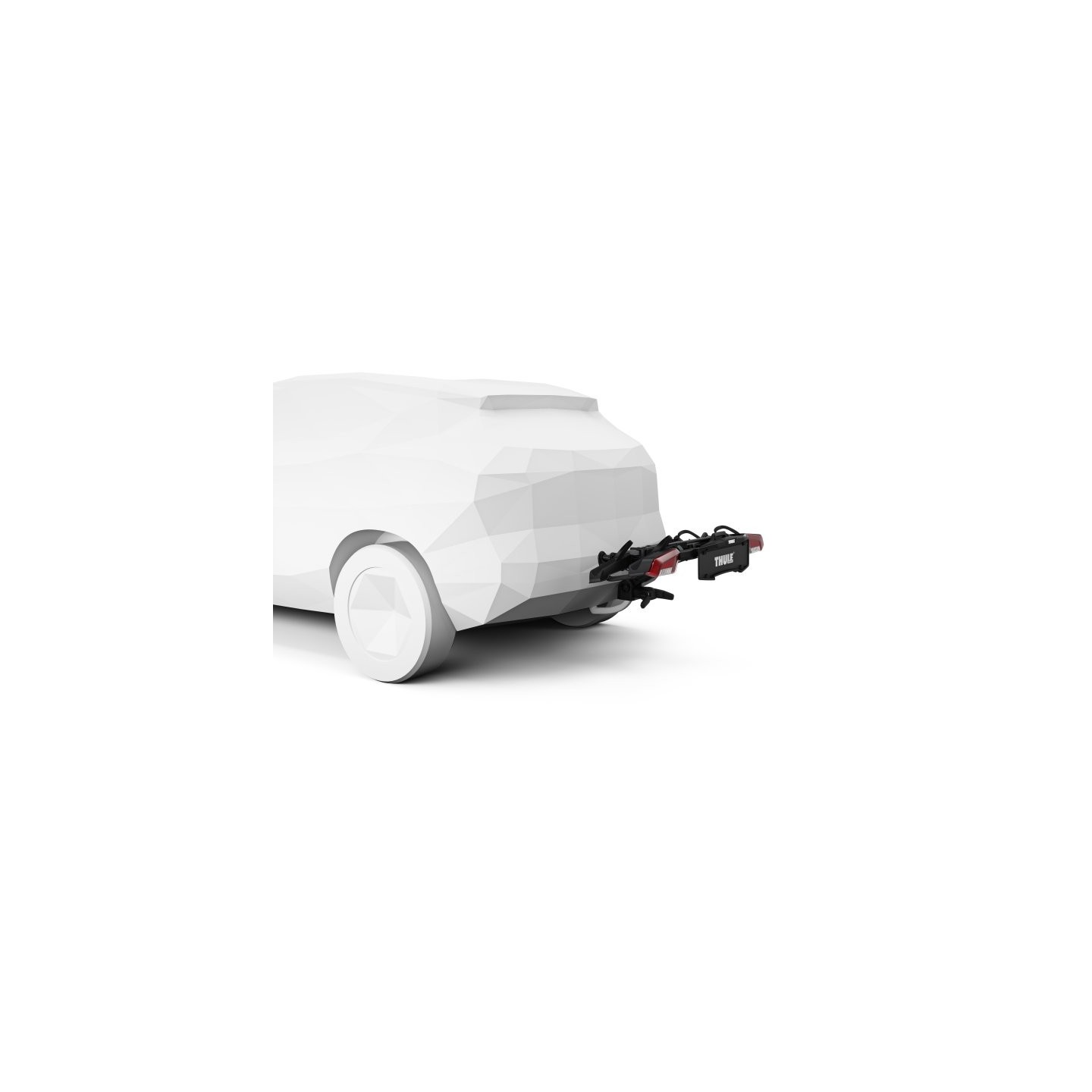 Porte-Vélos Attelage Thule Outpace 2 Vélos : Compact, Pliable, Installation Rapide, Accès Coffre Et Sécurité Optimale.