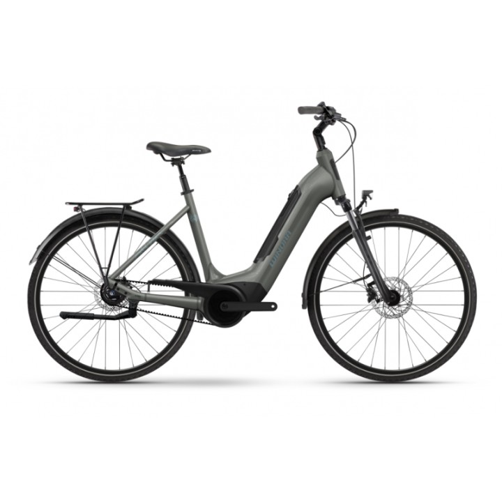 Winora Tria R8F : Vélo Électrique Bosch 500WH, Courroie Gates, Idéal Ville