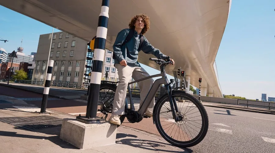 Essai d'un vélo à assistance électrique chez Veloland Lorient à Caudan