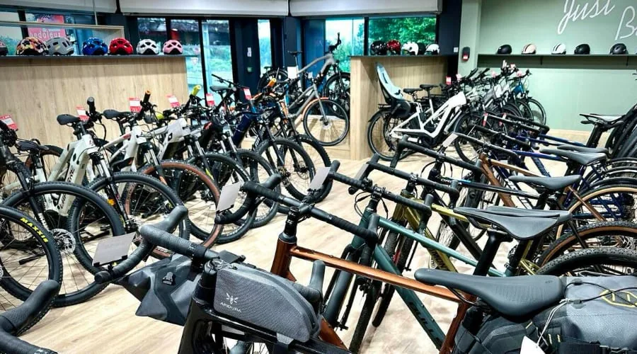 Showroom VAE Veloland Lorient - sélection Kalkhoff, Winora, Pegasus, Bulls