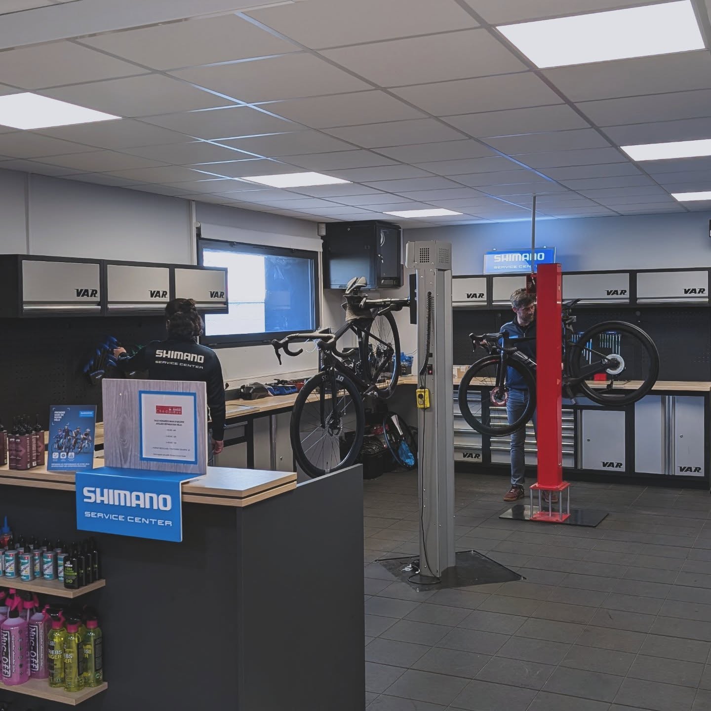 Entretien et réparation de vélo à Lorient – Atelier Shimano Véloland