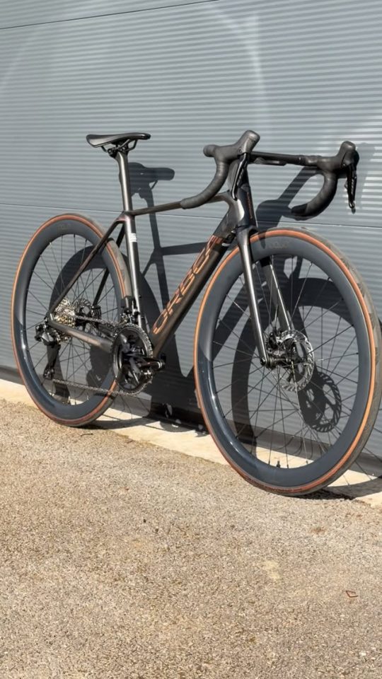 Noir intense. Reflets violets. Logo or. ✨

Un vélo qui ne suit pas la lumière…