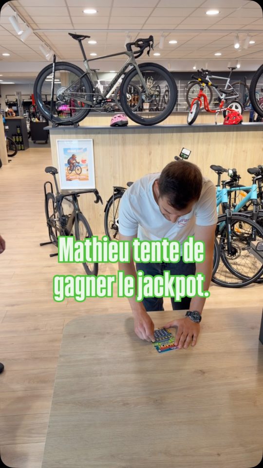 Pas besoin d’attendre la chance pour toucher le gros lot... 🎟️

Mathieu a essayé